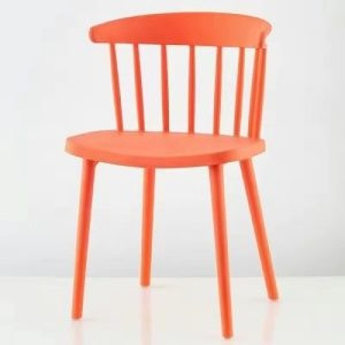 China wholesaler modern minimalist backrest dining chair plastic creative chair