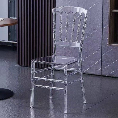 Hotel Banquet Transparent Crystal Chair