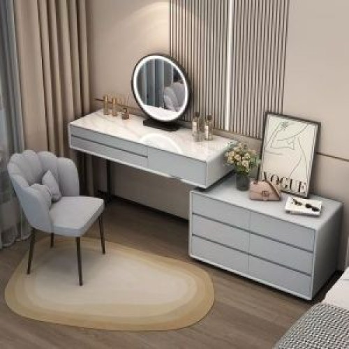 Bedroom Dressing Table With Fashion Design Makeup Dressing Table With Side Cabinet Wholesale China