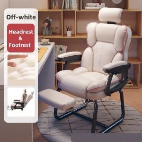 Factory price for office chairs with headrest and armrests and footrest boss chair