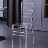 Hotel Banquet Transparent Crystal Chair