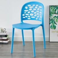 Plastic dining chair household backrest chair bedroom desk chair with cheap price