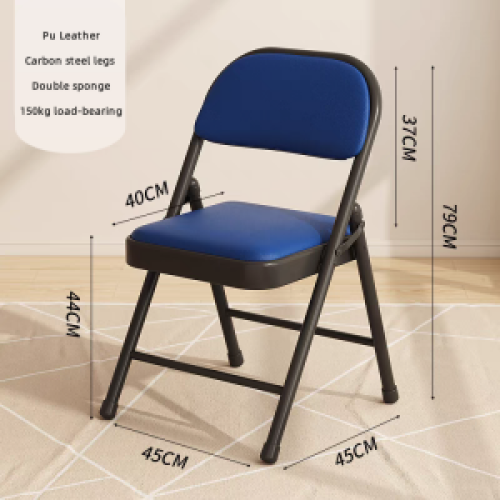 Outdoor folding chair indoor training chair portable office chair from China factory sale