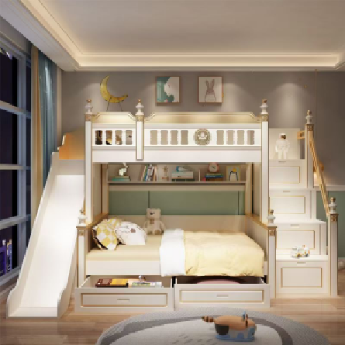 China beds factory hot sale boys and girls bunk beds, childrens beds