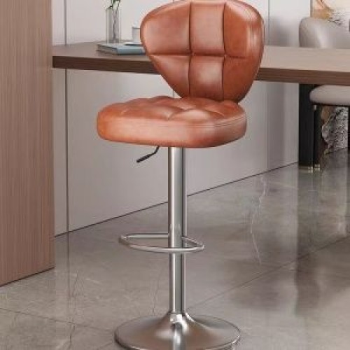 Bar stool backrest chair can be raised and lowered bar stool from China