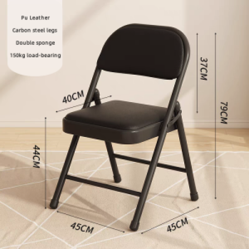 Outdoor folding chair indoor training chair portable office chair from China factory sale