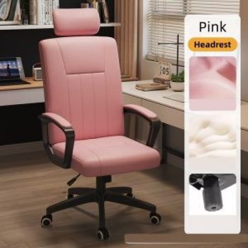 Cheap Pink Computer office or study chairs for lady or girls