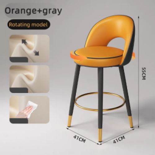 China Bar stools factory rotatable bar high chairs for household use bar stools