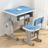 China wholesaler for childrens study table and chair set can be raised and lowered study table and chair