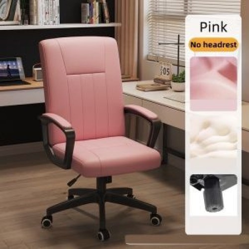Cheap Pink Computer office or study chairs for lady or girls