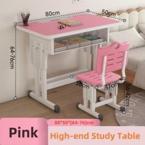 High quality of childrens student lifting table and chair set from China factory