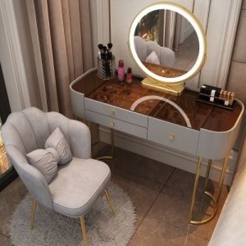 New style dressing table light luxury bedroom modern minimalist dressing table