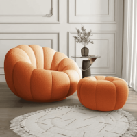 Household lazy sofa lounge chair rotatable pumpkin sofa chair