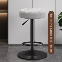Factory direct sales lifting rotating round stool simple dinning chair